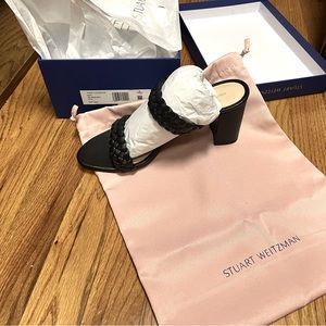 Stuart Weitzman blocked heel sandal size 7.5
